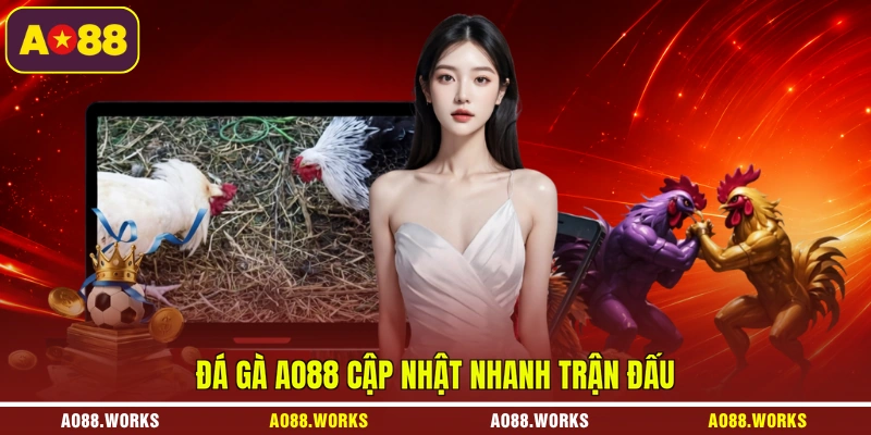 Đá gà AO88 cập nhật nhanh trận đấu