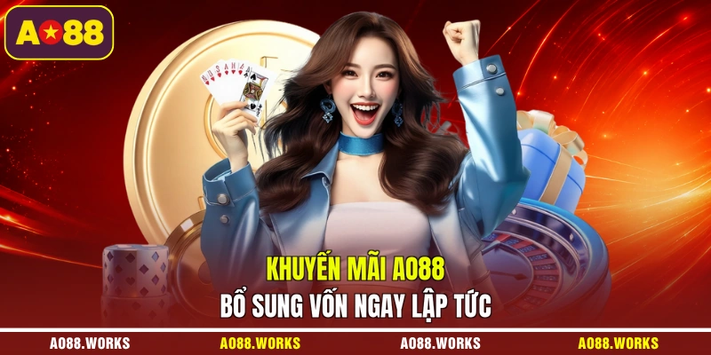Khuyến mãi AO88 bổ sung vốn ngay lập tức