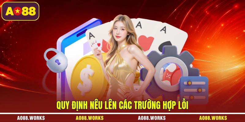 Quy định nêu lên các trường hợp lỗi